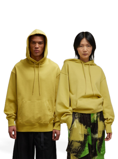 Pulover Y-3 Organic Cotton Terry Hoodie Rumena | IP7700
