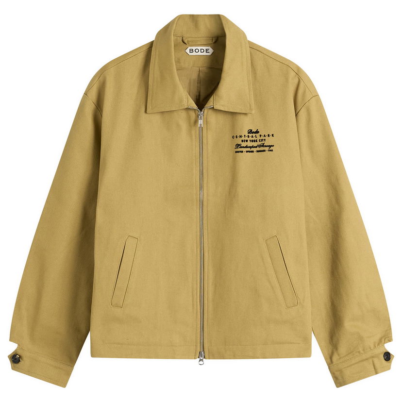 Jakna Bode Central Park New York City Landscaped Acreage Jacket Bež | MRF25JA016