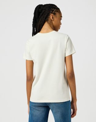 Majica Wrangler Wrangler Round Tee Bela | 112350191:XXL