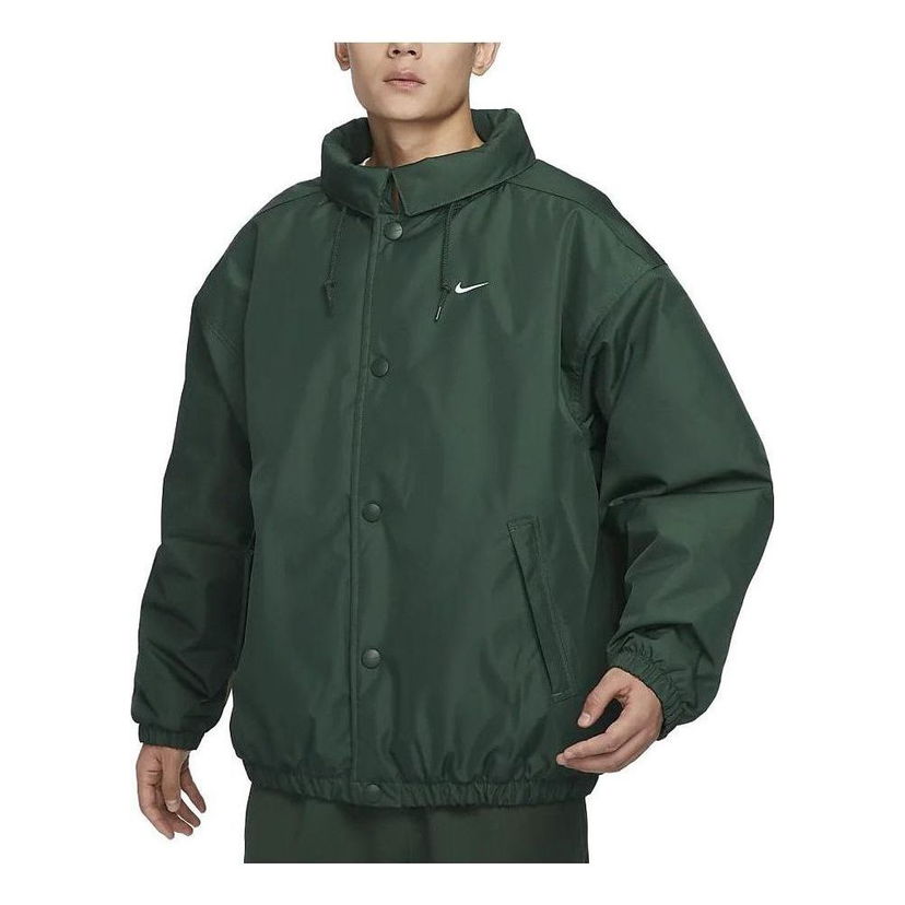 Puhovka Nike Sportswear Solo Swoosh Puffer Jacket Zelena | FB7853-323