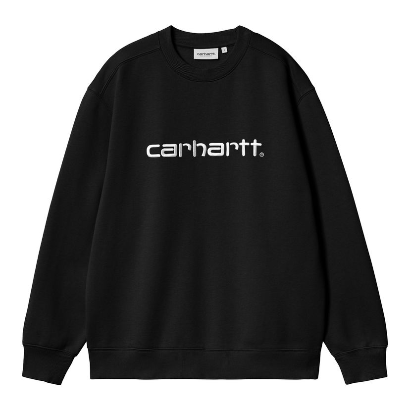 Pleteni pulover Carhartt WIP Crewneck Črna | I033647_0D2_XX