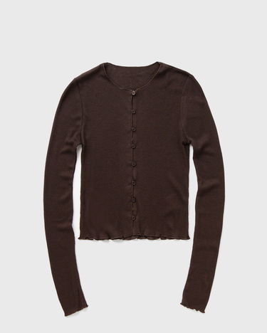 Pleteni pulover Samsoe Samsoe Samsøe & Samsøe SASONNET Cardigan, Size L Rjava | F24300033-CHOCOLATE_TORTE, 0