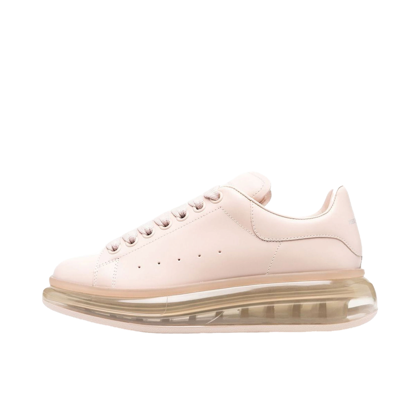 Superge in čevlji Alexander McQueen Oversized Pink Clear Sole Roza | 718255WHX986856