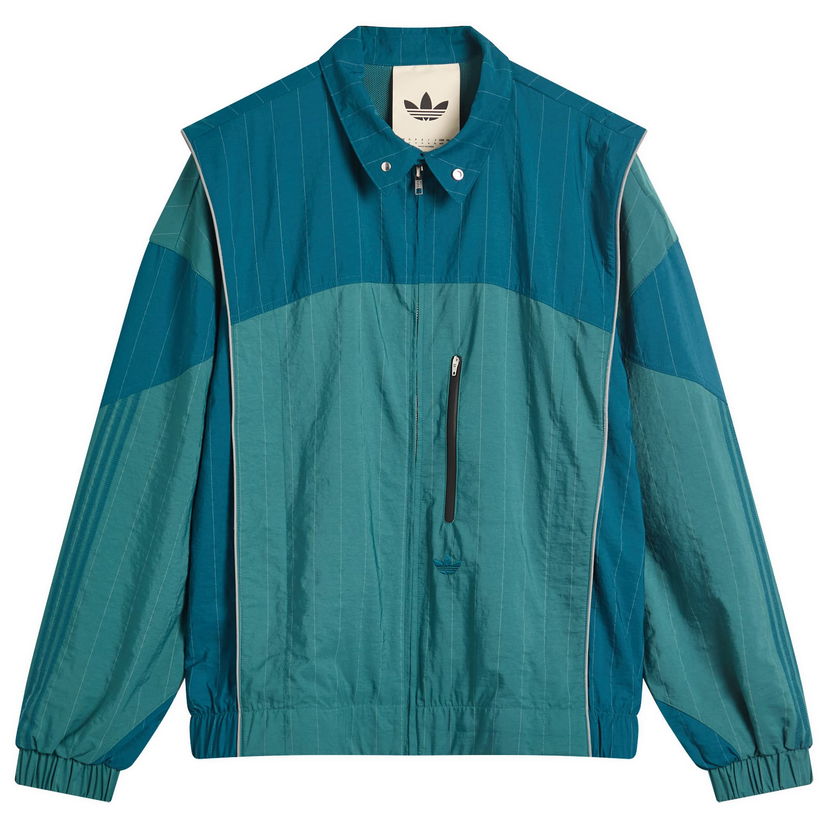 Vetrovka adidas Originals OG LA Wind Jacket, Size Small Turkizna | JX6180