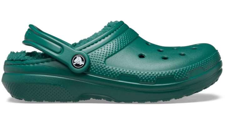 Superge in čevlji Crocs Classic Lined Clogs Zelena | 203591-302