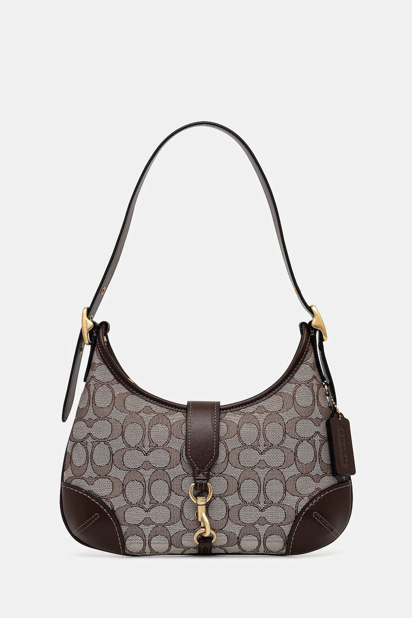 Torbica Coach Coach Hamptons Hobo Bag Rjava | CBF16
