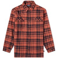 Srajce Patagonia Organic Cotton Fjord Flannel Shirt Oranžna | 42400-ICRD, 2