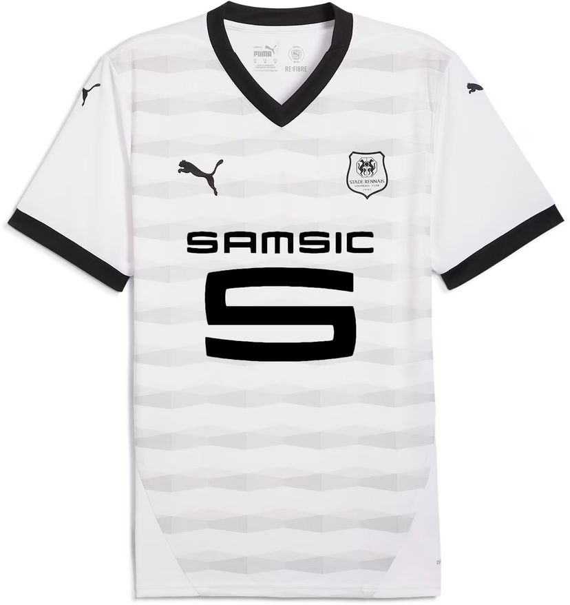 Dres Puma Stade Rennais F.C. 2024/25 Away Jersey Bela | 775245-02