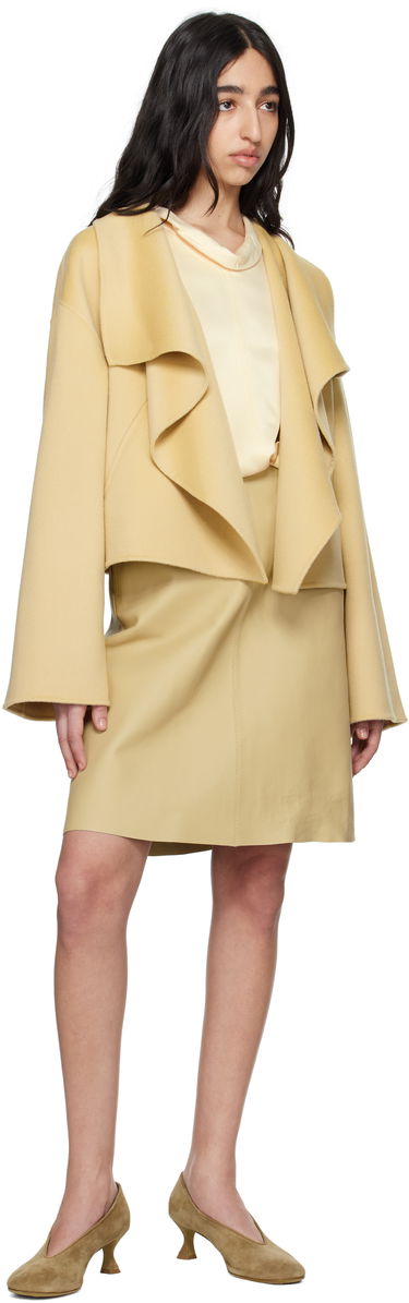 Jakna TOTEME TOTEME Signature Doublé Wool Jacket Rumena | 252-WRO0203-FB0006, 3