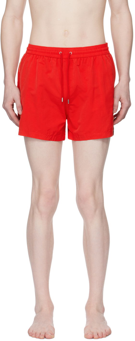 Kopalke Paul Smith Paul Smith Artist Stripe Swim Shorts Rdeča | M1A-239DS-A40923-25
