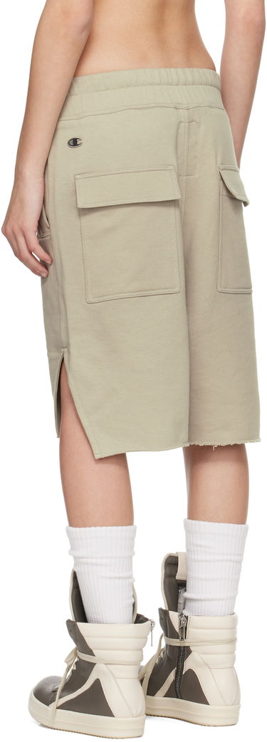 Kratke hlače Rick Owens Rick Owens Champion Edition Beveled Pods Shorts Zelena | CW01E1688 CHFE, 3
