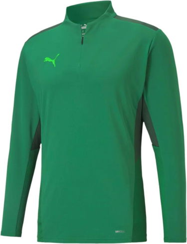 Pulover Puma teamCUP 1/4 Zip Sweatshirt Zelena | 65672805, 0