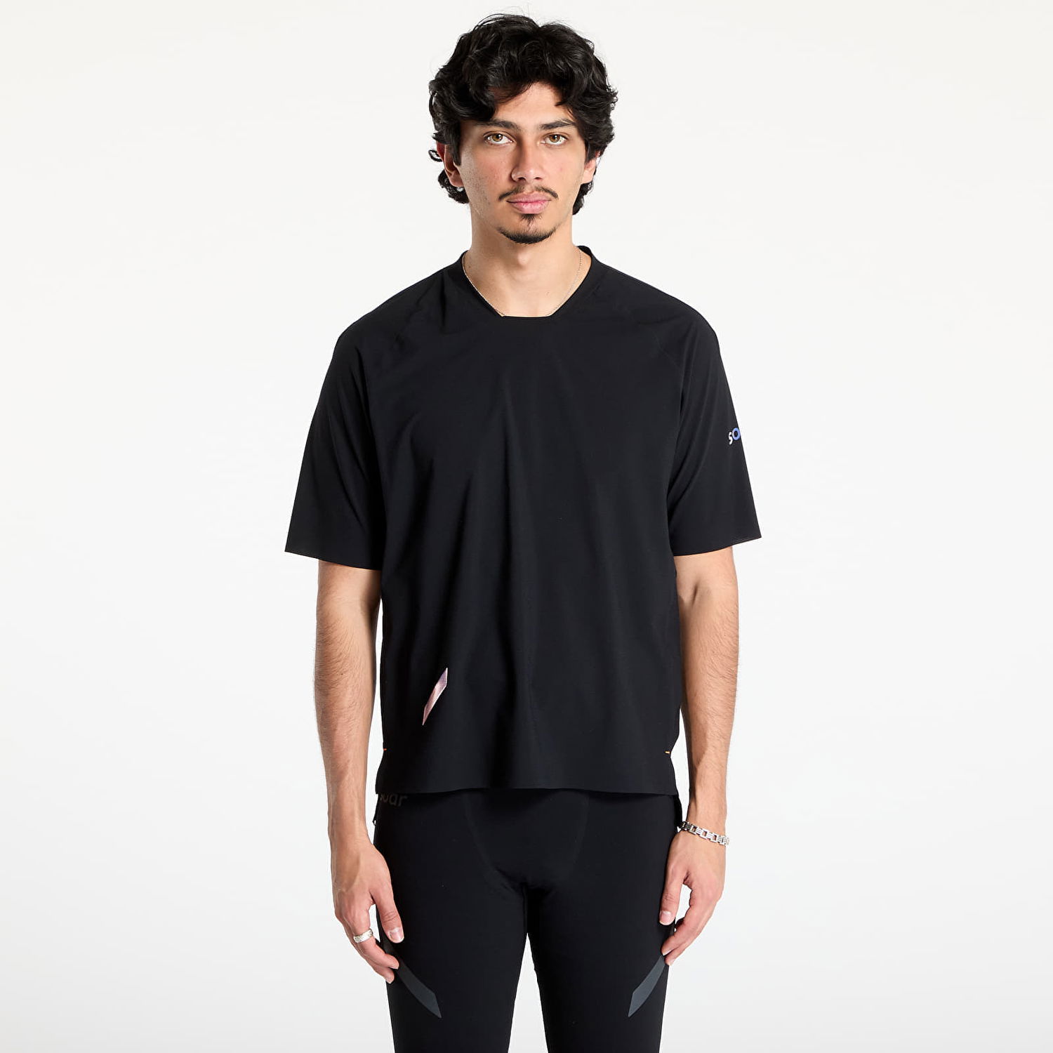 Majica Soar Running SOAR Advanced Tech T-Shirt Črna | SS25-ST6M-BLK, 0