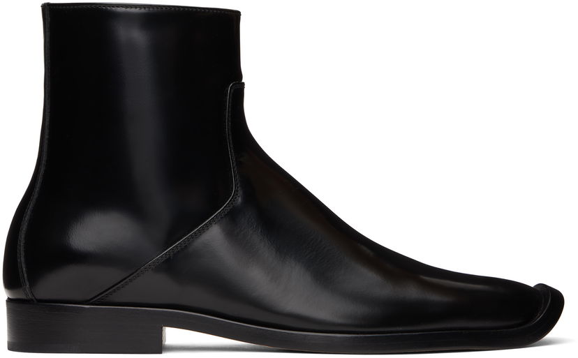 Oblačila Bottega Veneta Bottega Veneta Comma Ankle Boots Črna | 806435 V3NS0 1000
