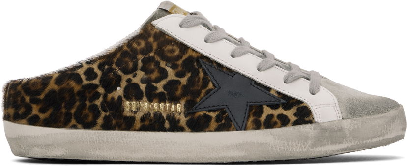 Superge in čevlji Golden Goose Golden Goose Super-Star Sabot Rjava | GWF00110.F003380.80189