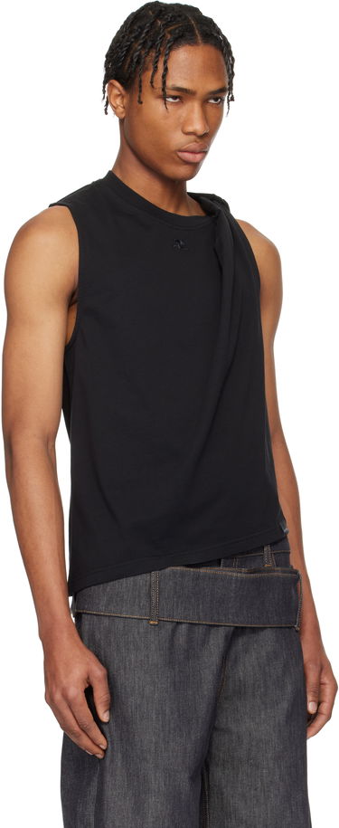 Majica brez rokavov Courrèges Courrèges Twist Tank Top Črna | 125JDE119JS0107, 1