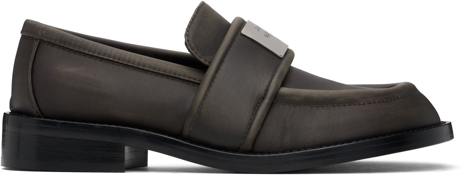 Oblačila Acne Studios Acne Studios Nylon Loafers Rjava | AD0787-, 0