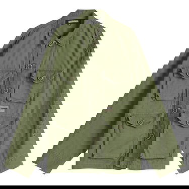 Jakna Neighborhood BDU Shirt, Size Large Zelena | 251SPNH-SHM04-OLV, 1