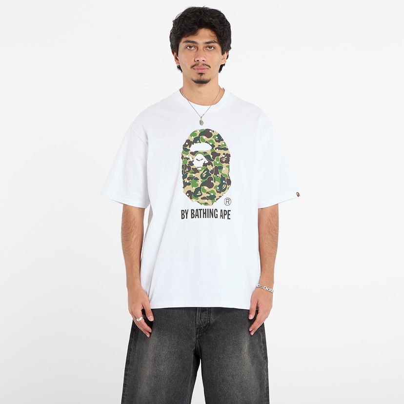 Majica BAPE ABC Dot Camo Relaxed Fit T-Shirt Bela | 001TEL801313MWHT