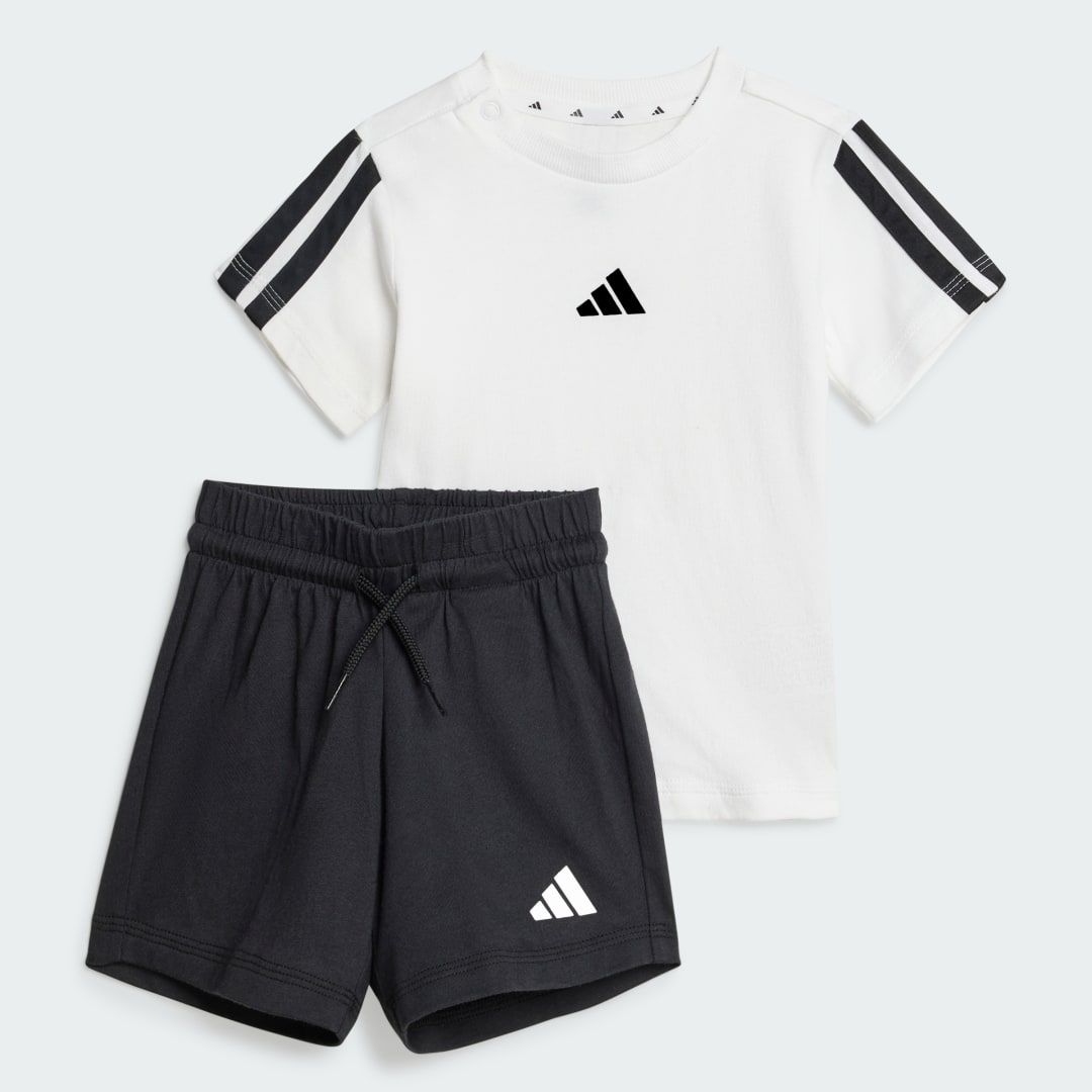 Trenirka adidas Performance Essentials Tee & Shorts Set Črna | JD8164, 0