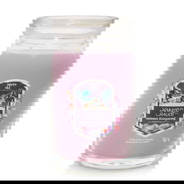 Sveče Yankee Candle Après Ski Collection Signature Large Jar 2 Wicks Summit Stargazing Lila | 43495, 0