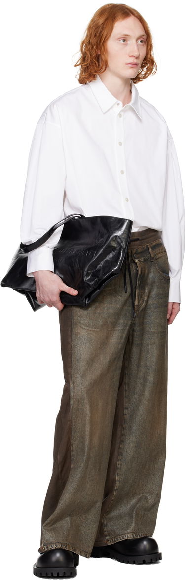 Srajce Alexander Wang Alexander Wang Classic Button-Up Shirt Bela | 6WC1251078, 3