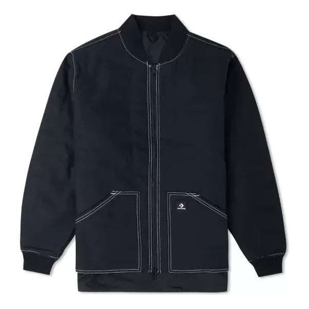 Bomber jakna Converse Reversible Padded Jacket Črna | 10024618-A01