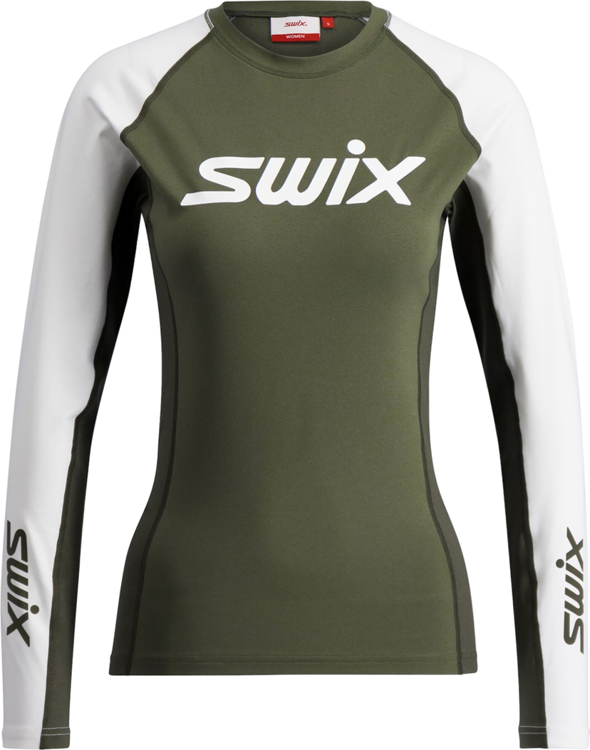 Majica SWIX Swix RaceX Dry Long Sleeve Shirt Zelena | 10098-23-48105