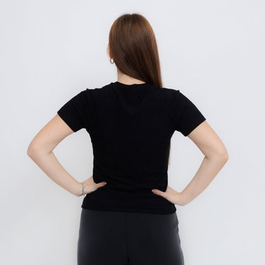 Majica GUESS Guess Margot Short Sleeve T-Shirt Črna | V5RI16J1314-JBLK, 1