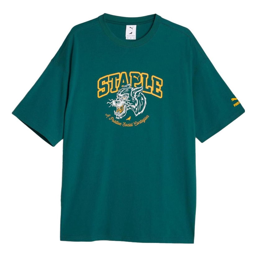 Majica Puma STAPLE Graphic Tee Zelena | 622201-43
