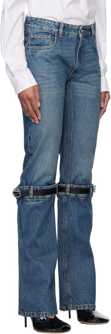 Kavbojke Coperni Coperni Hybrid Jeans with Straps Modra | COPP32F2014, 1