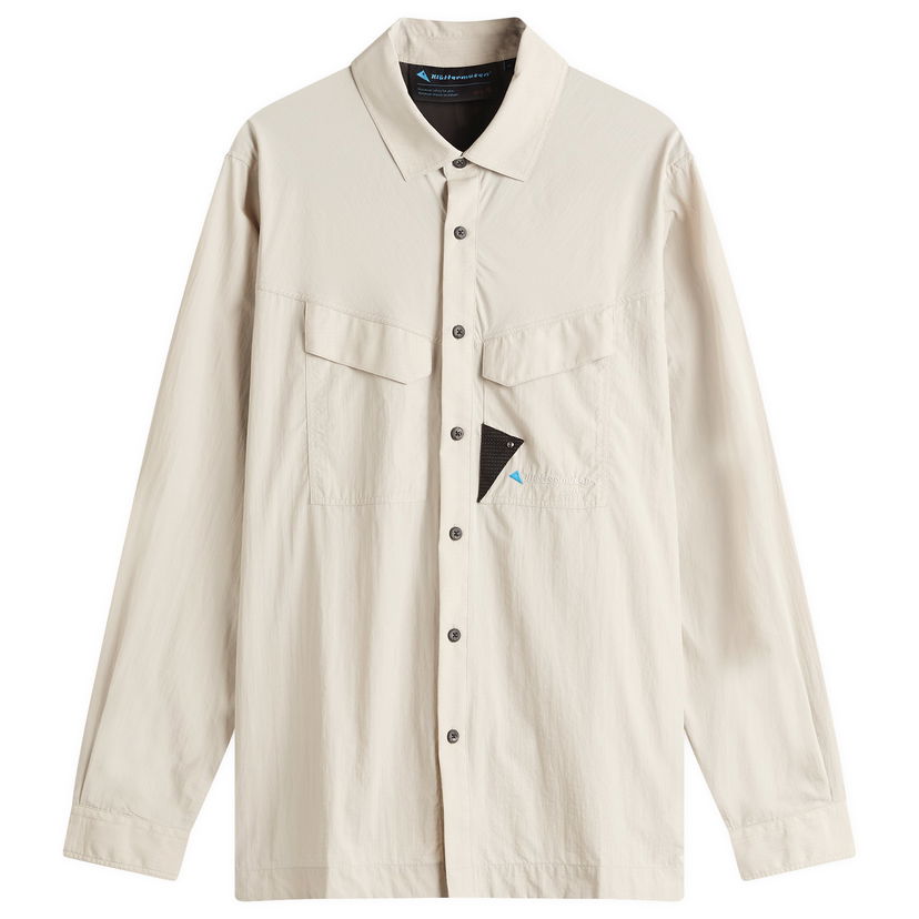 Srajce Klättermusen Syn Long Sleeve Shirt, Size Large Bež | 10371-117