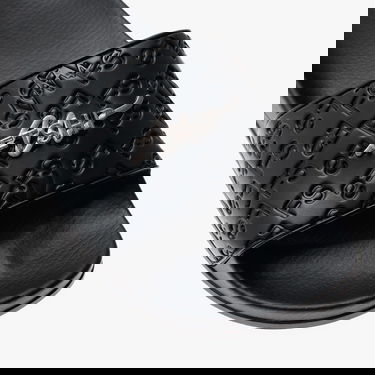 Superge in čevlji Footshop FTSHP Monogram Slides Black Črna | FTSHP_399, 11