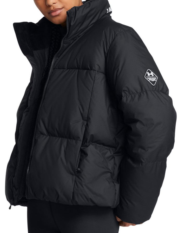 Puhovka Under Armour Limitless Down Puffer Jacket Črna | 1384648-001
