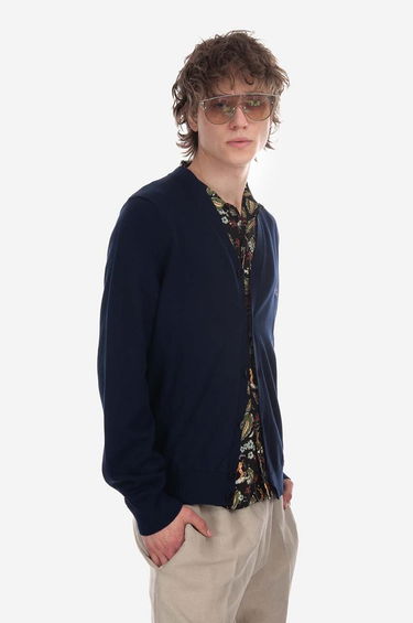 Pleteni pulover A.P.C. Navy New Joseph Cardigan Mornarica | COGDK-H22229, 2