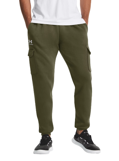 Cargo hlače Under Armour Essential Fleece Cargo Pants Zelena | 1380376-390