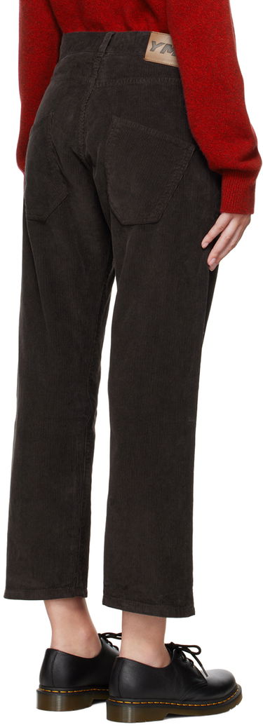 Hlače YMC Corduroy Pants Rjava | Q4TAL, 2