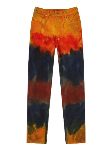 Kavbojke Eckhaus Latta El Tie Dye Jeans Oranžna | 332-EL-PF22-V