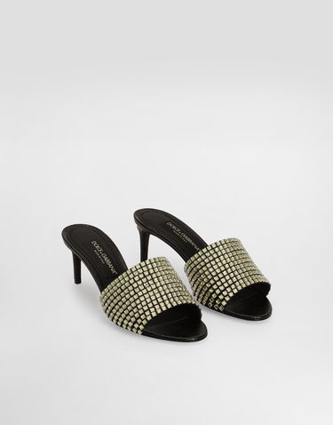 Superge in čevlji Dolce & Gabbana Calfskin Sandals Večbarvna | CR1769A6A028E831, 1