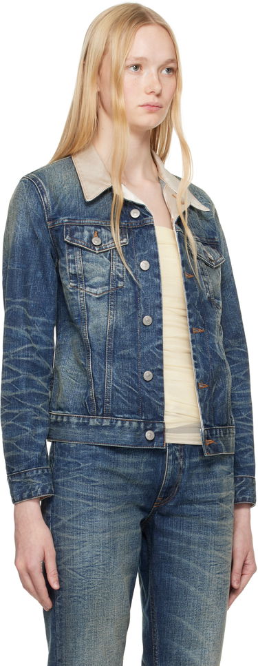 Jakna Maison Margiela MM6 Maison Margiela Sports Denim Jacket Modra | S62AN0141 M30016, 1