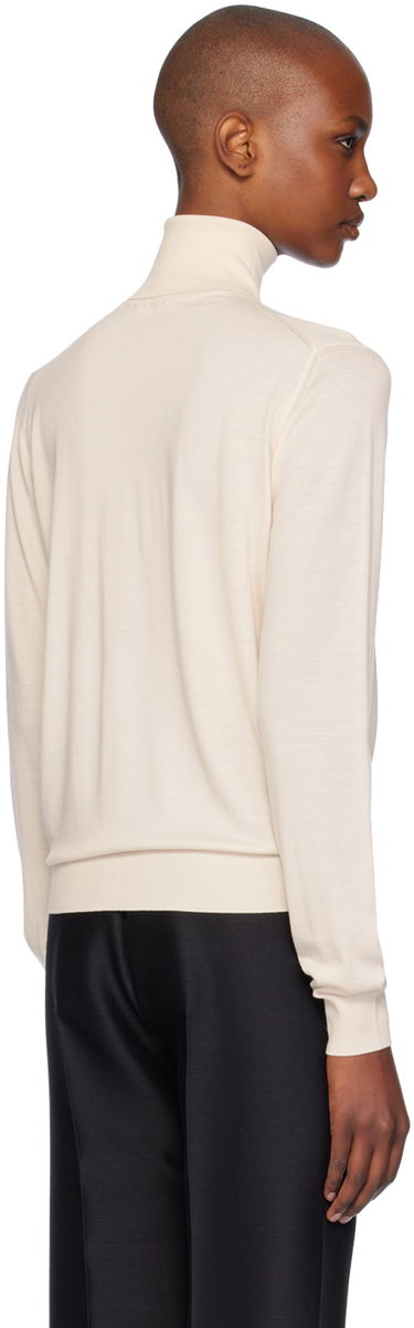 Pleteni pulover The Row The Row Heva Turtleneck Bež | 8280-Y590, 2