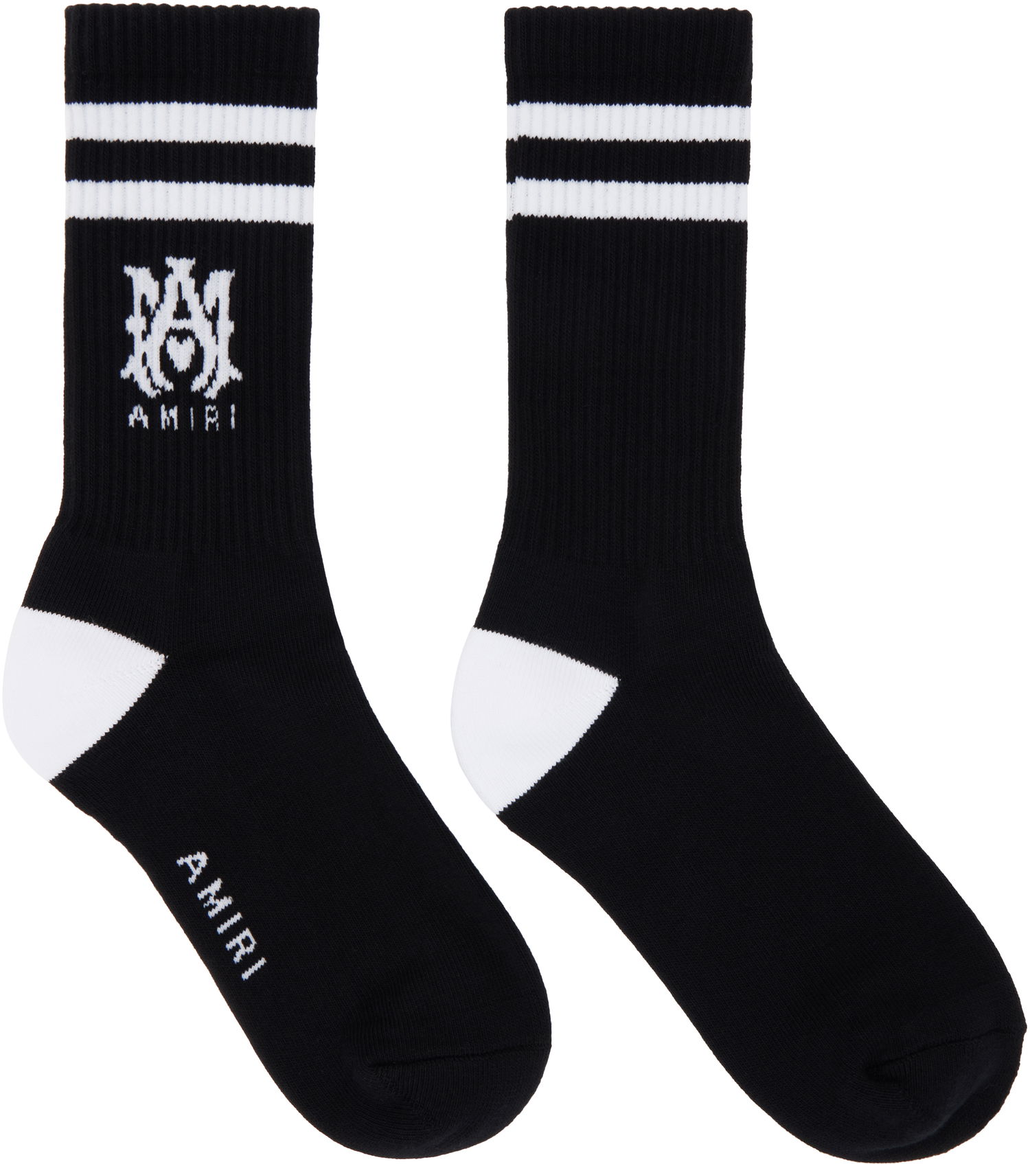 Nogavice AMIRI Core Logo Socks Črna | AMACSK1006, 0