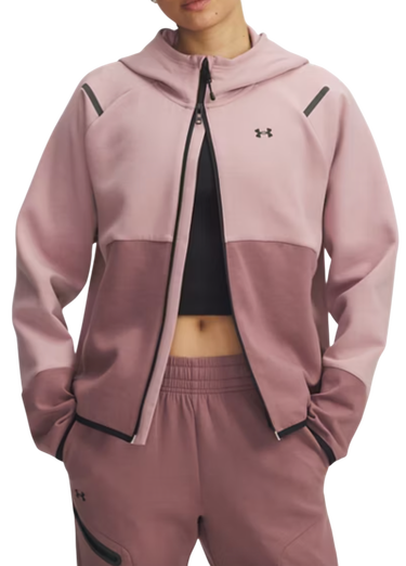 Jakna Under Armour Unstoppable Fleece Hooded Jacket Roza | 1379842-673, 0