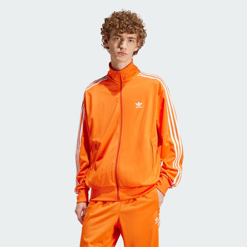 Pulover adidas Performance Adicolor Classics Firebird Oranžna | IR9902