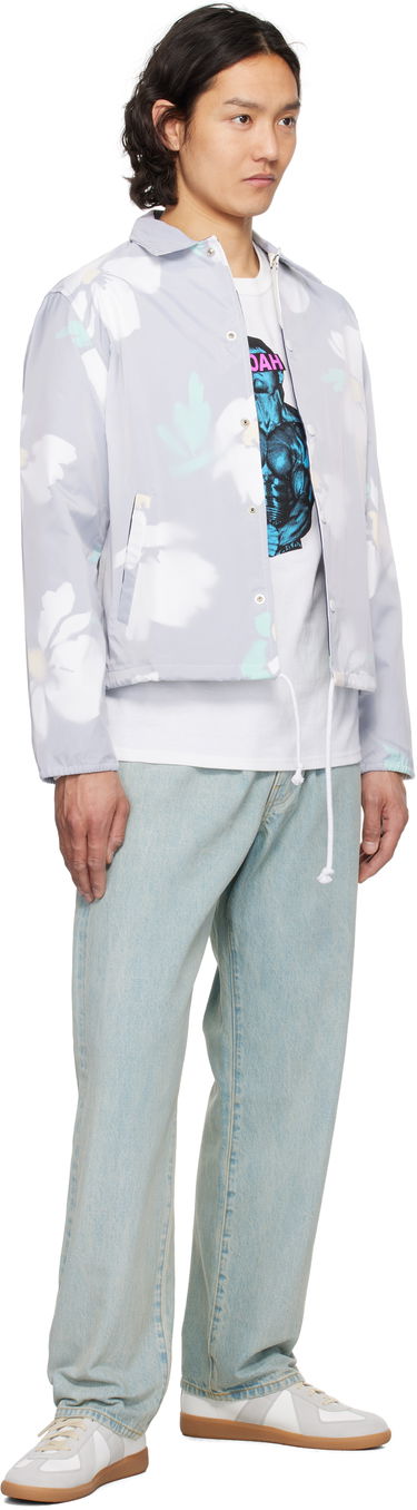 Vetrovka Noah Noah Outrigger Floral Print Jacket Siva | OW087SS25MUL, 3