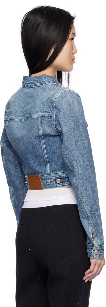 Jakna Alexander Wang Alexander Wang Trucker Denim Jacket Modra | 1WC1252598, 2