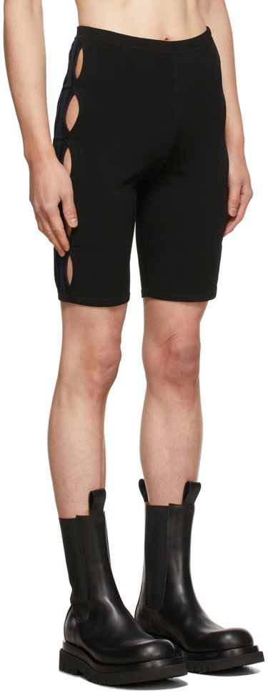 Kratke hlače Dion Lee Dion Lee Double Hosiery Shorts Črna | C7019R22, 4