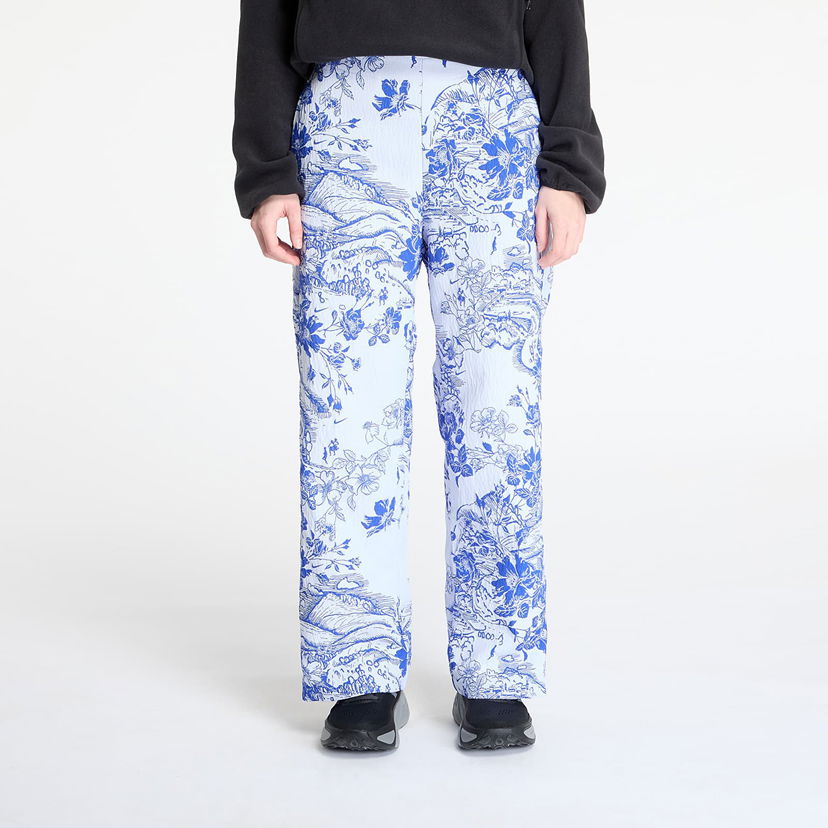 Hlače Nike Sportswear Collection Mid-Rise Jacquard Track Pants Bela | HF9588-100