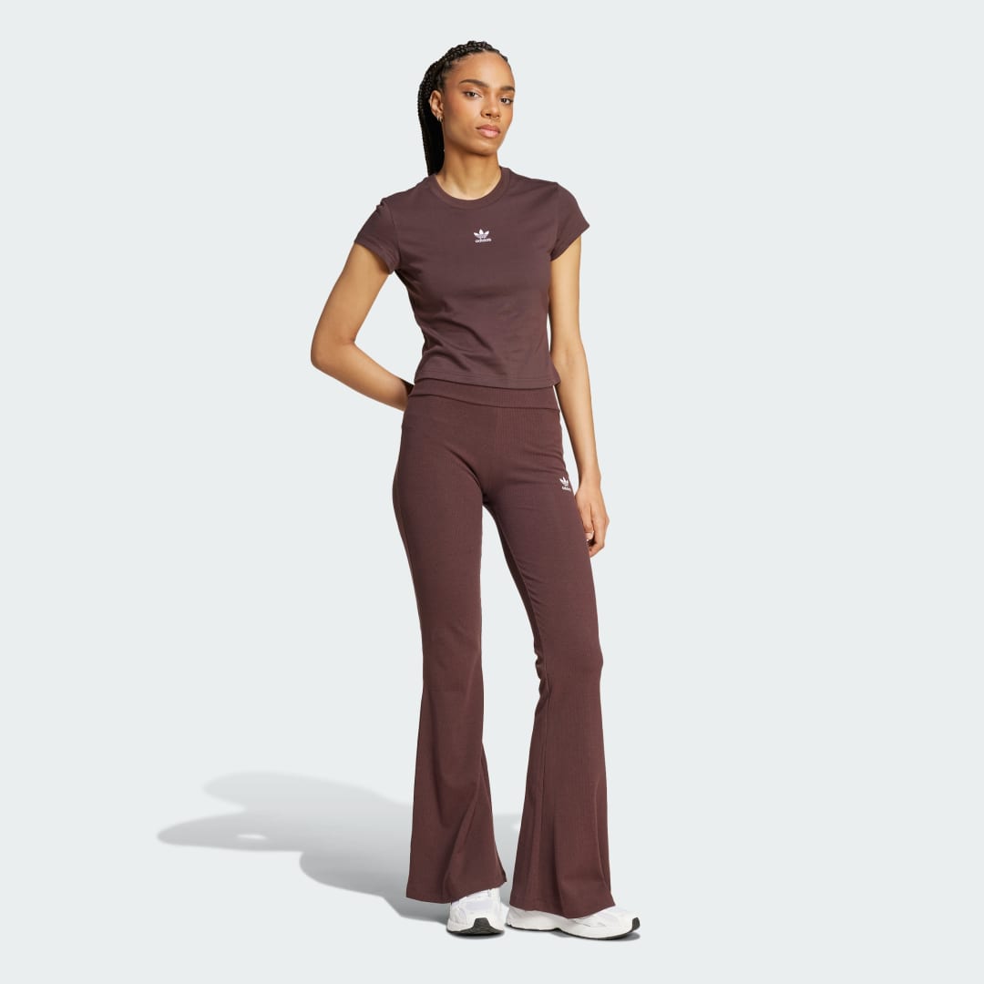 Majica adidas Performance Essentials Slim Rjava | IY2433, 1