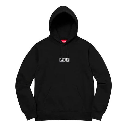 Pulover Supreme Gilbert & George Life Sweatshirt Črna | SUP-SS19-537